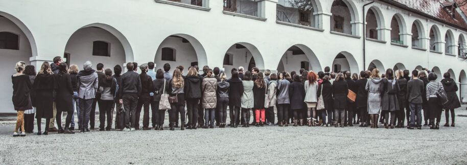 Participants of Future Architecture Platform Conference in Ljubljana, 2016