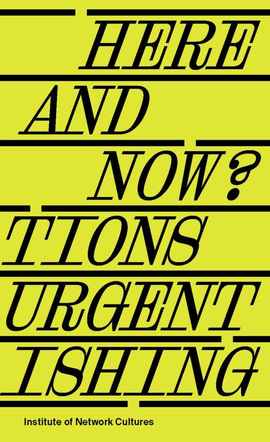 Here and Now? Explorations in Urgent Publishing cover