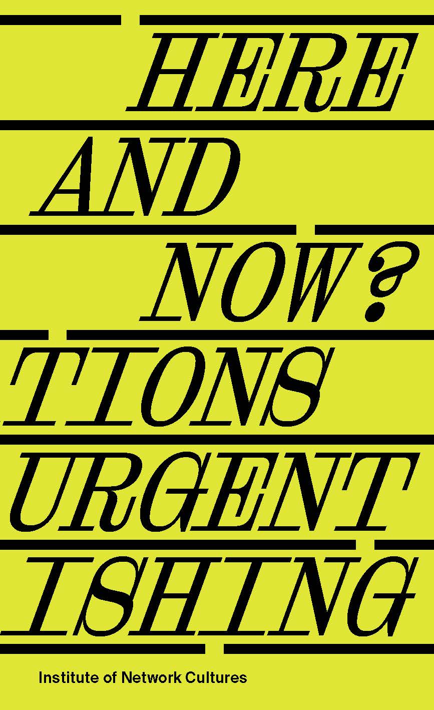 Here and Now? Explorations in Urgent Publishing cover